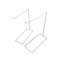 Présentoir de bureau portable en métal pour porte-clés avec finition antirouille pour les magasins de détail