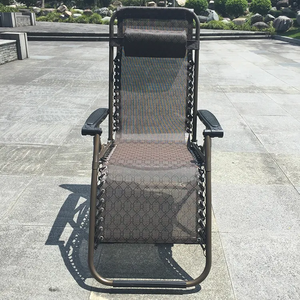 Chaise longue moderne en aluminium 180*68*113cm - Product Image 2