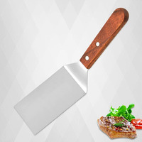 Vente chaude ustensiles de cuisine sécurité cuisine Gadgets outil crêpe gâteau pelle pâteux spatule friture Steak Pizza Turner BBQ outil