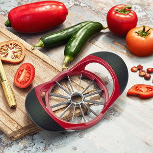 12 lát thép không gỉ trái cây lê lõi Remover Công cụ trái cây Cutter seeder Slicer dao nhà bếp rau công cụ - Product Image 5