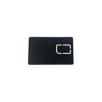 Tarjeta SIM de Alta Seguridad con Superficie Negra, Tarjeta Java Jcop J3R110 J3R150 J3R180, Doble Interfaz, EMV SecID, Tarjeta con CPU