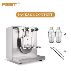 Pour FEST 2 tasses automatique bulle thé Shaker Machine épais Milkshake secouant 220v nouvel état - Product Image 3