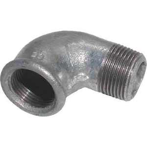 Raccord coudé mâle/femelle en acier au carbone galvanisé et en zinc moulé Technique de forgeage Connecteur de plomberie Emballage de boîte de tuyau en laiton - Product Image 1