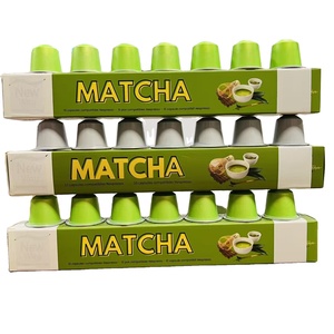 Capsules de poudre de matcha instantanée - Capsules de thé vert de qualité cérémonielle compatibles avec <span class=keywords><strong>Nespresso</strong></span> - Product Image 5