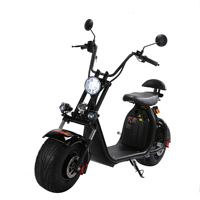 Usine X7 pour scooter à deux roues certifié Harley EEC nouvelle immatriculation européenne avant arrière large pneu amortisseur Citycoco LED IP65