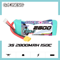 GAONENG GNB DR-1 Series 2800mAh 3S 11.1V 150C XT60 Air Wing Drone RC LiPo Battery180mm 330mm Brushless RC Car Boat