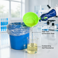 JNM-HL Agent auxiliaire chimique haute performance pour additifs textiles, agent de nivellement pour teinture uniforme, poudre/liquide de qualité supérieure