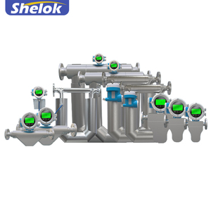 เครื่องวัดการไหลแบบคอริโอลิสสำหรับน้ำมันหนักแบบกำหนดเองของ Shelok 4-20mA เครื่องวัดการไหลแบบคอริโอลิสสำหรับน้ำแบบปรับพื้นที่ได้ พร้อมการสนับสนุน OEM - Product Image 1