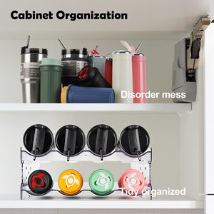 Casier à vin amovible Offre Spéciale pour garde-manger de cuisine armoire en plastique bouteille d'eau réfrigérateur organisateur pour armoires et <span class=keywords><strong>casiers</strong></span> - Product Image 6