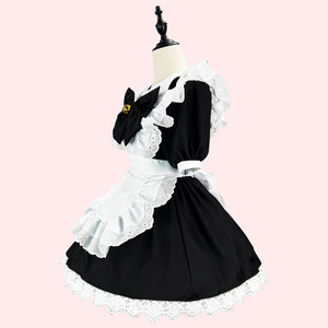 <span class=keywords><strong>Disfraz</strong></span> de Mucama Lolita Negra, <span class=keywords><strong>Disfraz</strong></span> de <span class=keywords><strong>Conejita</strong></span> para Camarera, Fiesta, Escenario - Product Image 6