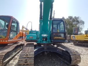 Excavadora sobre orugas usada Excavadora Kobelco maquinaria y equipo de construcción usado vendido a bajo precio - Product Image 5