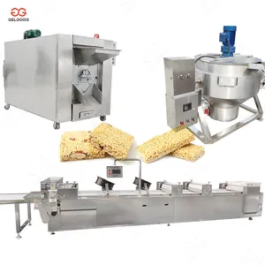 Professional Sesame Candy Bar Making Machine Tahini Halawa Production Line