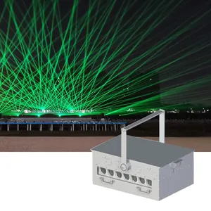 Chinese Leverancier Full-Color Geanimeerde Laser Licht Oriëntatielicht Dak Laser Outdoor Tijd Tunnel Podium Projectielicht