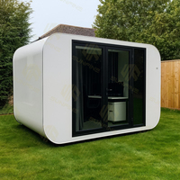 Capsule préfabriquée de luxe écologique pour l'extérieur Hôtel Pod Container House House Cabin Apple