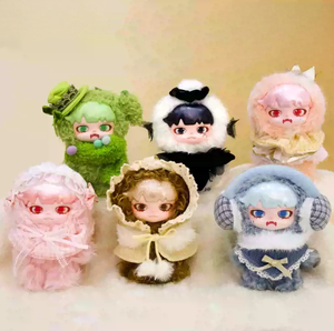 Jouet en peluche PVC authentique <span class=keywords><strong>YOUBU</strong></span> de la série When Emotions Arise, boîte mystère avec 6 pièces/ensemble, décorations mignonnes et tendance, en stock - Product Image 2