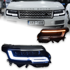 ไฟหน้า AURON 12V 36W 6000LM 6000K ใหม่ สำหรับรถยนต์แลนด์โรเวอร์ เรนจ์โรเวอร์ รุ่นปี 2013-2023 ชุดติดตั้งเพิ่มเติม/อัพเกรด - Product Image 1