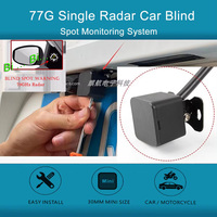 Sistema universal de detección de punto ciego por radar de microondas de 24ghz 77ghz bsd bsm bsa para autos Kia, Cayenne, Ford Ranger.