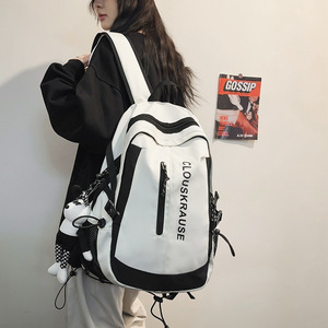 Clouskrause Student <b>Backpack</b> 20 Inches Large Capacity <b>School</b> Education Unisex <b>Backpack</b> - Product Image 2