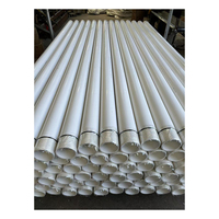 Tuyau flexible et durable en PVC-U de 6, 8 pouces et 125 mm pour pompe à eau, drainage, irrigation et pompe submersible pour béton
