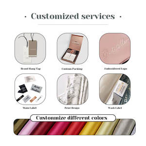 en soie de mûrier brodée avec logo personnalisé <span class=keywords><strong>anti</strong></span>-acariens non toxique 100% <span class=keywords><strong>taie</strong></span> d'<span class=keywords><strong>oreiller</strong></span> en soie satinée de polyester - Product Image 3