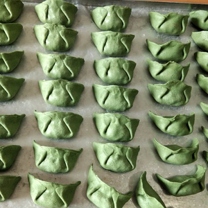Légumes <span class=keywords><strong>chinois</strong></span> <span class=keywords><strong>japonais</strong></span> surgelés cuits à la vapeur et frits Boulette de légumes Gyoza Jiaozi avec Halal - Product Image 5