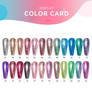 JTING Esmalte de Uñas en Gel de Alta Densidad, 24 Colores Brillantes, Platino, OEM, ODM, Marca Privada, Muestras Gratis, Servicio de Diseño - Product Image 3