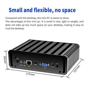 Sharerdp Factory - Mini PC Industrial Personalizado con Intel Core I3 I5 I7 de 10.ª Generación 10110U 10210U 12V, Barebone, Sin Ventilador - Product Image 2