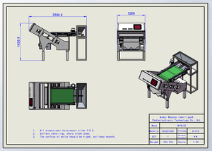 Сортировщик фруктов с ИИ и глубоким обучением для низкоскоростной сортировки кофейных ягод и свежих ягод джунипера по цвету - Product Image 4