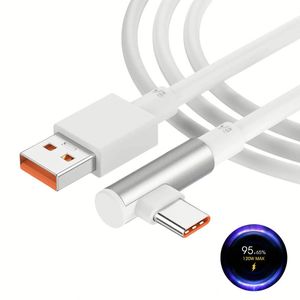 Newest 6A Fast <b>Charging</b> 120W USB <b>Type</b> <b>C</b> <b>Cable</b> Quick Charge Data <b>Cable</b> for xiaomi - Product Image 4