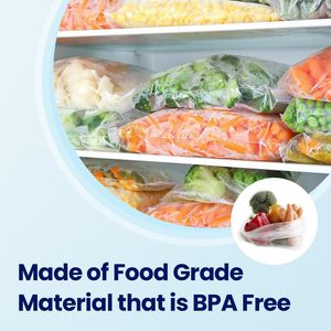 Cleanwrap Food <b>Storage</b> Bags 9.84x13.78in 600 Pcs Disposable Produce Packaging For Fresh <b>Vegetables</b> And Fruits - Product Image 5