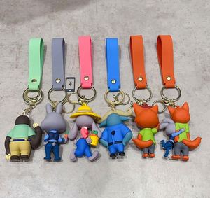 Vente en gros de porte-clés en plastique 3D écologiques, dessin animé Zootopia Judy & Nick, pour hommes/femmes - Product Image 6