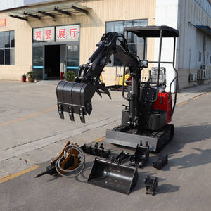 Miniexcavadora Compacta de 1T de Somate Factory Supply, Excavadora Hidráulica con PLC, Motor de Alta Potencia de Excavación, Bomba, Caja de Cambios y Rodamientos - Product Image 2