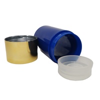 OEM OEM OEM Offre spéciale Bâton déodorant UV brillant or avec couvercle 40g/75g Emballage en bâton déodorant rond plastique PP PCR cylindrique vers le haut