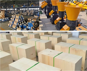 신형 가정용 300kg/h 펠렛 제조기 농장 소 닭 물고기 사료용 380V 가축 사료 가공 먹이기 기계 - Product Image 6