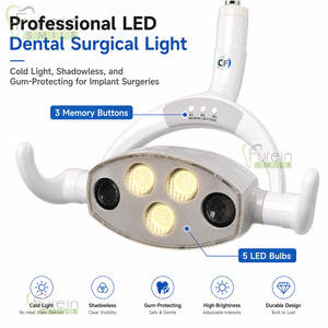 Lampe dentaire orale avec interrupteur sensoriel, lumière d'opération pour dentiste, unité de fauteuil dentaire, outils de clinique dentaire, 5 LED - Product Image 2