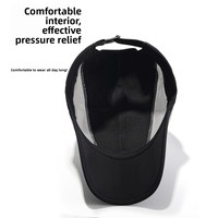 Gorra de Béisbol 100% Personalizada con Logotipo Bordado o Impreso, Transpirable, Impermeable, de Secado Rápido, con Protección Solar para Correr al Aire Libre, de Fábrica