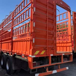 Sinotruk SITRAK G7 540hp nuovo camion a pianale pesante 8x4 12 ruote Euro6 carburante Diesel scatola ingranaggi veloce a sinistra recinzione per magazzino - Product Image 6