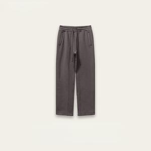 Pantalons de survêtement décontractés en molleton épais de style streetwear américain pour hommes, printemps 2026 - Product Image 1