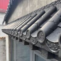 Decoración de Techo Japonesa de Plástico, Material de Techo Ligero para Paredes Interiores y Stands