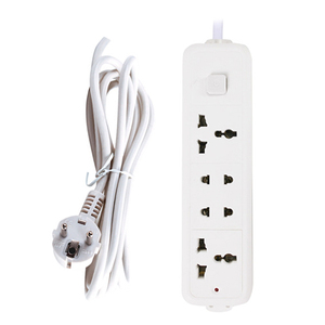 <span class=keywords><strong>Regleta</strong></span> <span class=keywords><strong>de</strong></span> <span class=keywords><strong>Enchufes</strong></span> Europea y Americana 3/4 Vías con 2 Puertos USB, Convertidor <span class=keywords><strong>de</strong></span> Enchufe Universal para EE. UU., Reino Unido y UE, Extensión con Cable <span class=keywords><strong>de</strong></span> 2.5 Metros, 10A - Product Image 3