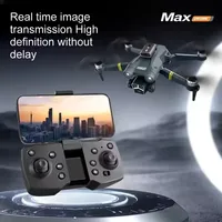 Drone M3 Max en gros pour débutants, caméras doubles 4K UHD, moteur sans balais, évitement intelligent des obstacles, pliable, prêt à l'emploi