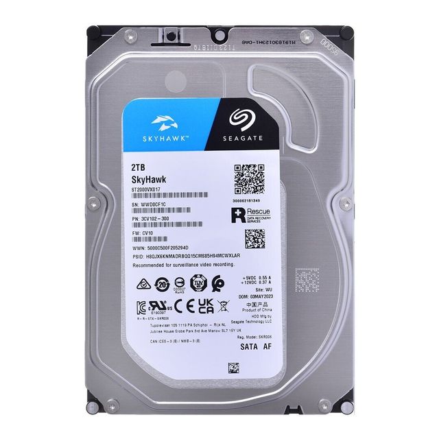 ST2000VX017 2TB 7.2K 3.5" Server Hard Disk KYHAWK HDD ST2000VX017