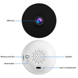 KERUI Cámara de Red Wifi Mini de 4MP, Cámara de Ventana para Seguridad del Hogar, Vigilancia, Audio Bidireccional, Visión Nocturna, Aplicación Cloud365 - Product Image 6