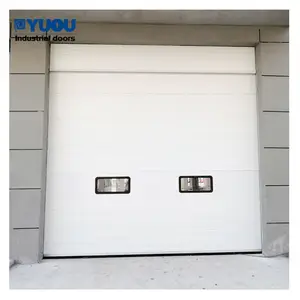 China YUOU Factory Direct Supply High Quality Industrial Vertical Overhead Lifting Sectional Warehouse Dock Door