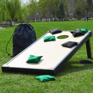 Paquete de 8 Bolsas de Entrenamiento de Cornhole, Bolsa Cuadrada Educativa para Niños para Lanzar Bolsas de Frijoles - Product Image 3