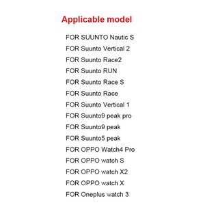 <span class=keywords><strong>Bracelet</strong></span> de montre sport en silicone souple Forwelleny 22 mm, double couleur, rayures horizontales, pour <span class=keywords><strong>Suunto</strong></span> Vertical 2 - Product Image 2