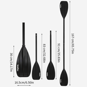 KOETSU-Paleta de <span class=keywords><strong>remo</strong></span> ligera de aluminio de doble cabeza, perfecta para canoas y tablas de <span class=keywords><strong>surf</strong></span>, apta para jóvenes de menos de 152,4 cm - Product Image 4