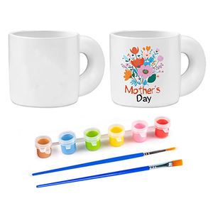 Vente en gros personnalisé créatif fait à la main bricolage Graffiti céramique peinture cuisine <span class=keywords><strong>dessin</strong></span> jouets <span class=keywords><strong>projecteur</strong></span> cadeau ensemble pour enfants et adultes - Product Image 1