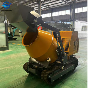 Mini Betoniera Cingolata Portatile da 300L, Piccolo Dumper Autocaricante - Product Image 2