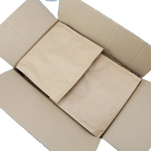 Boîte d'emballage recyclable à isolation thermique pour viande congelée Boîte isotherme à chaîne du froid Tampon en papier kraft en nid d'abeille fabriqué en Thaïlande - Product Image 3